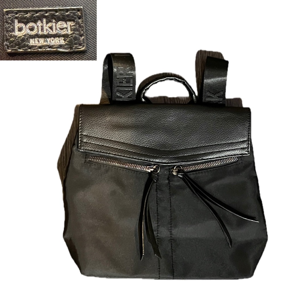 Botkier Black Nylon Backpack